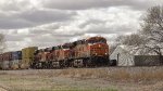 Eastbound stacks